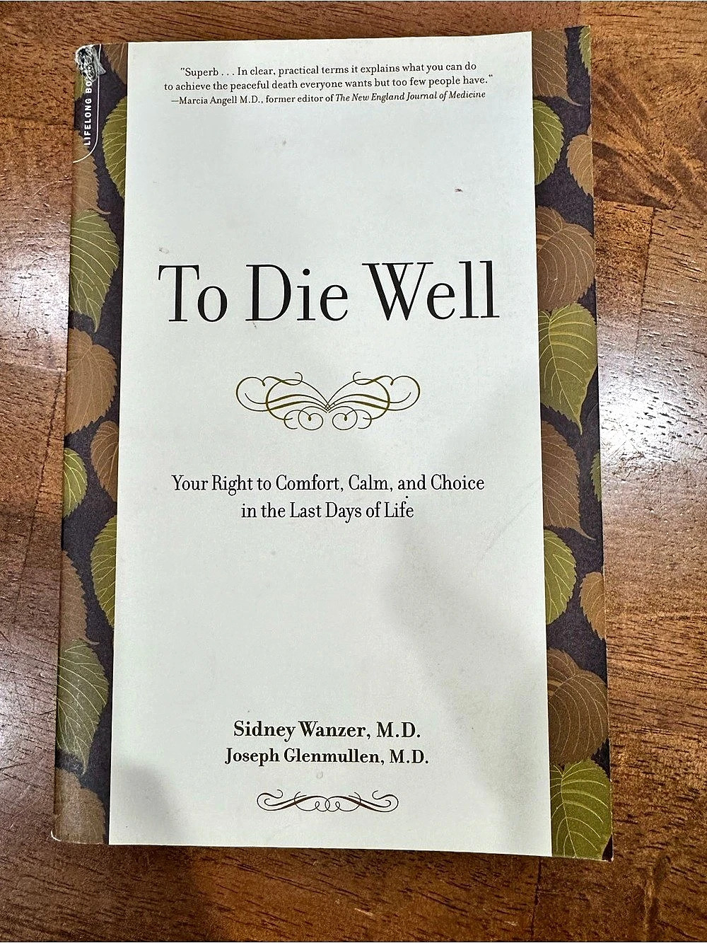 Basic Books To Die Well Paperback Book